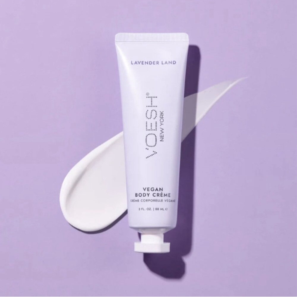 Voesh VEGAN BODY CREME Scent Lavender Land Full Size 3 Fl Oz